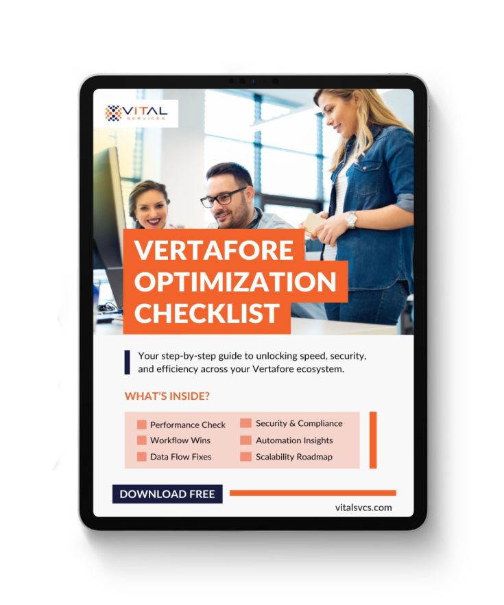 Vertafore Optimization Checklist
